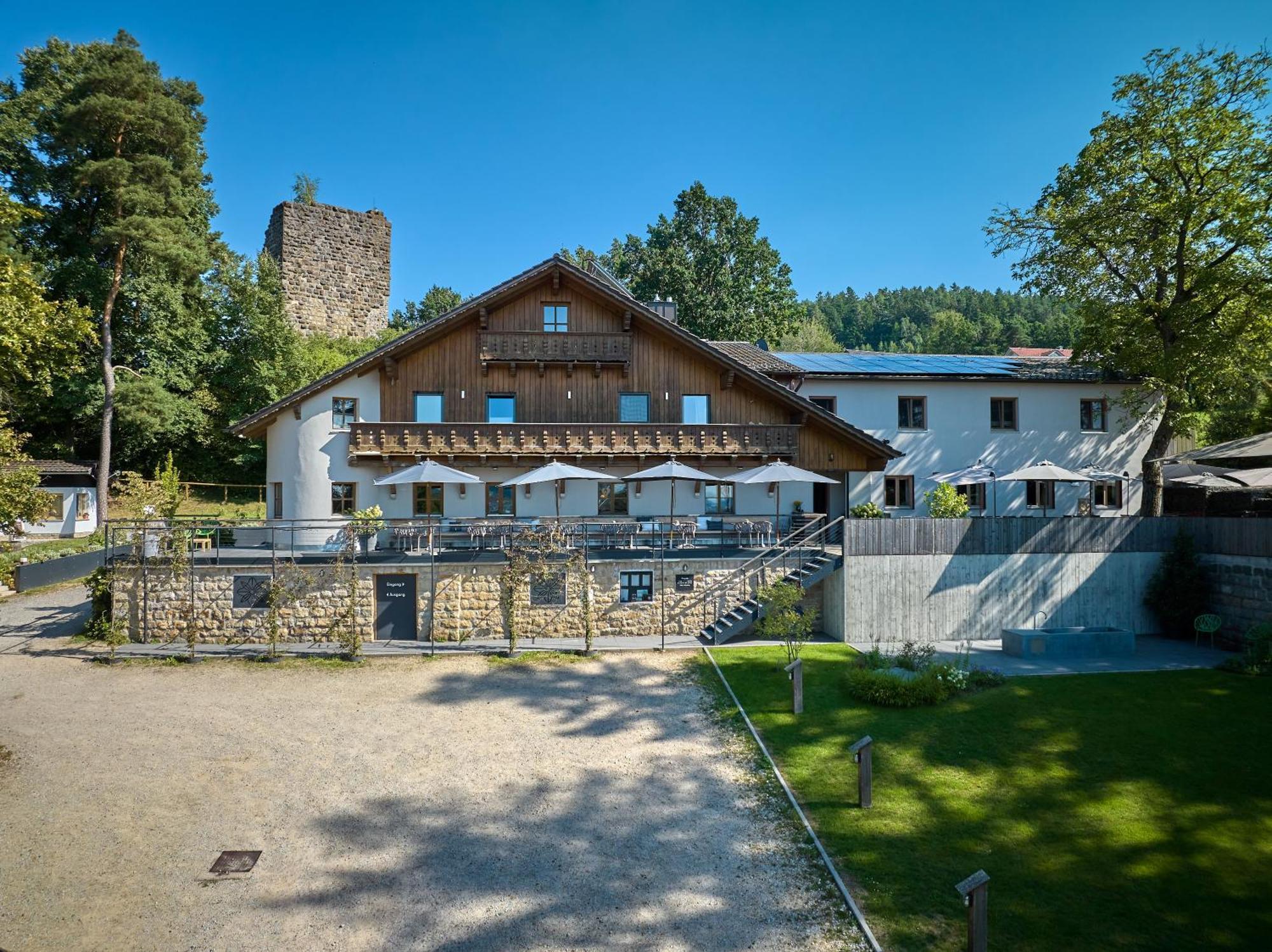 Gasthaus Am Oedenturm Chammuenster Ngoại thất bức ảnh